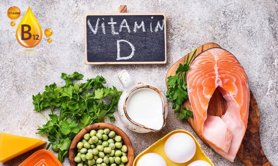 vitamin B12 and vitamin D deficiency